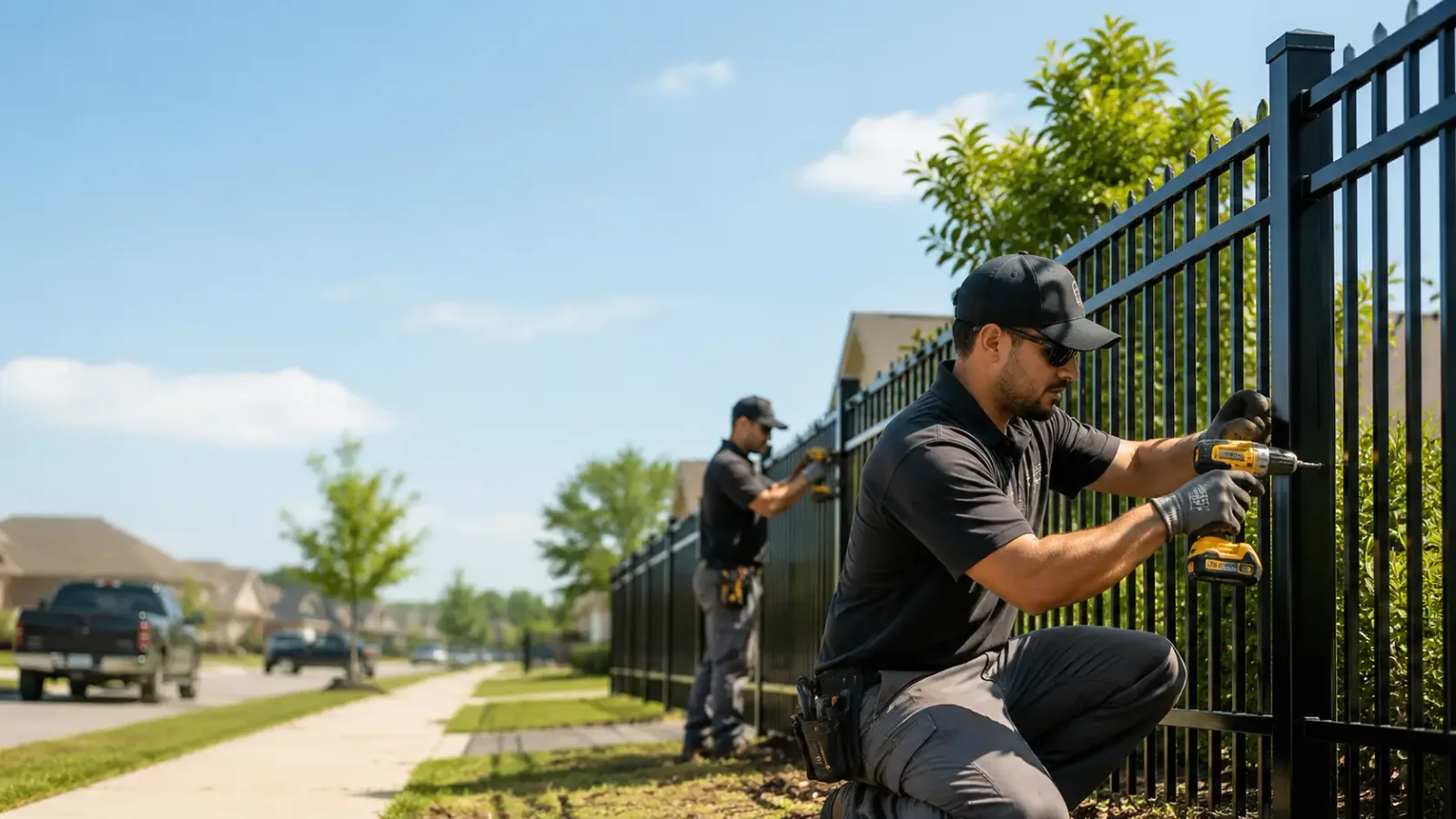 Metal Fence Installation in Thaxton, VA